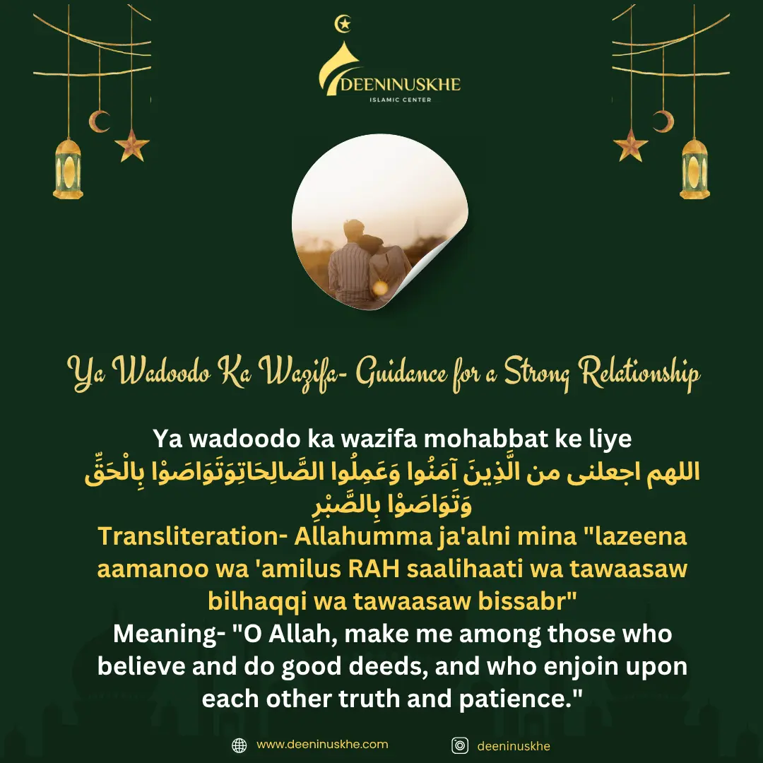 Ya Wadoodo Ka Wazifa